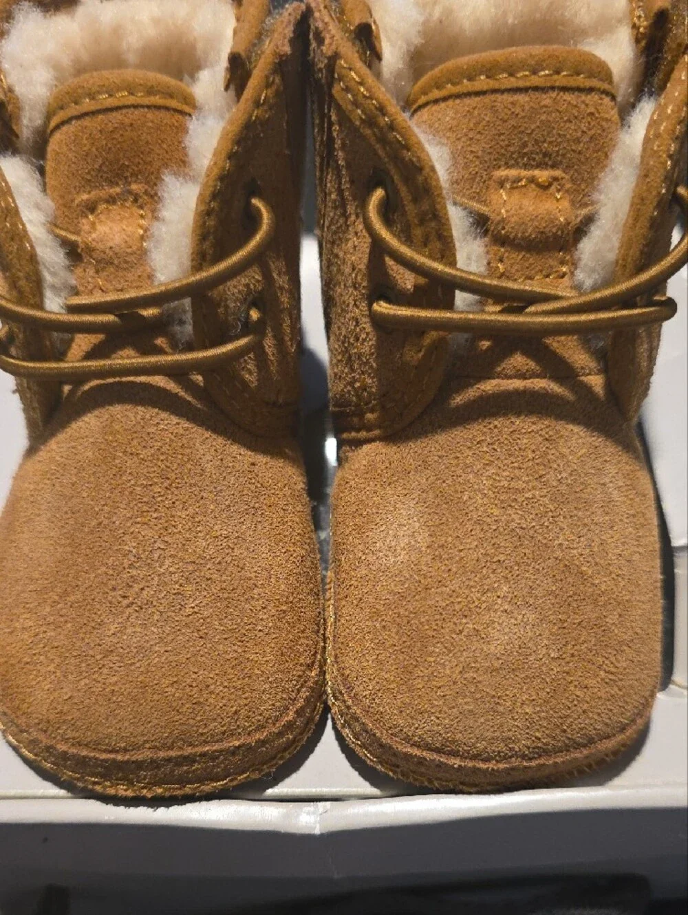 UGG® Neumel Chukka Boot - Baby / Toddler - Chestnut Size 2/3 (2-6 Months)